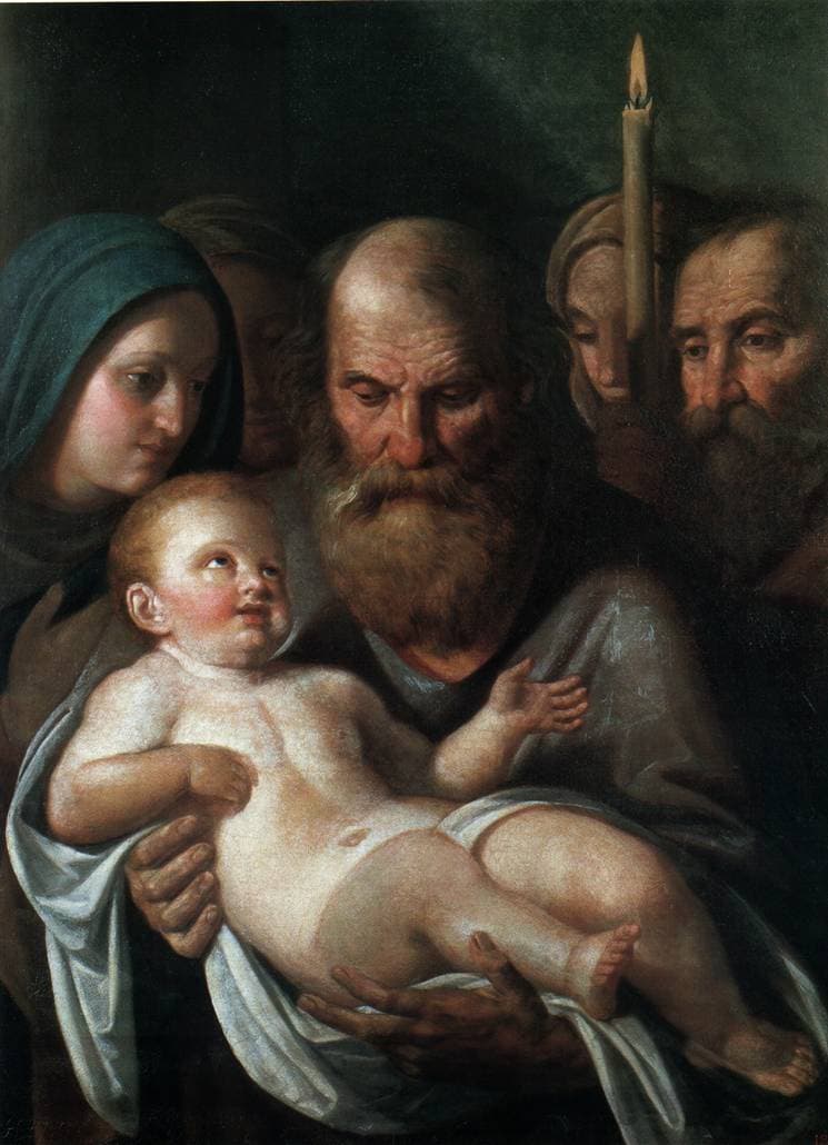 São Simeão e Santa Ana, a profetisa